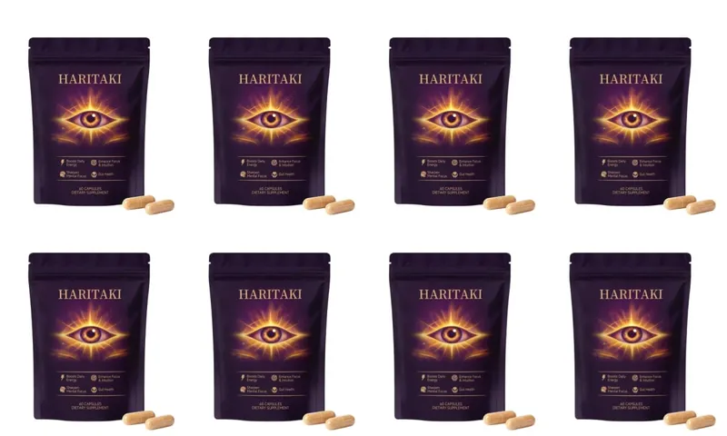 Haritaki 3rd Eye Supplement 500mg Supports Digestive Balance Gut Health Regular Elimination Daily Antioxidant Protection 60 Ct