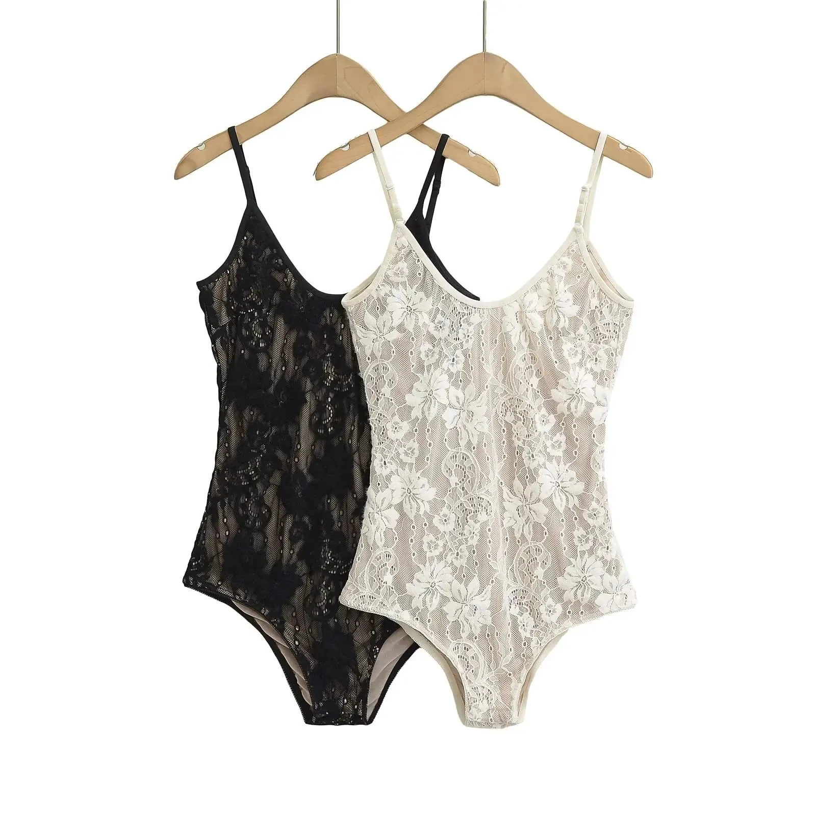 Sexy ver através de renda com forro sem costas cinta de espaguete bodysuit mulher estilingue apertado macacão curto ajuste fino macacão playsuits