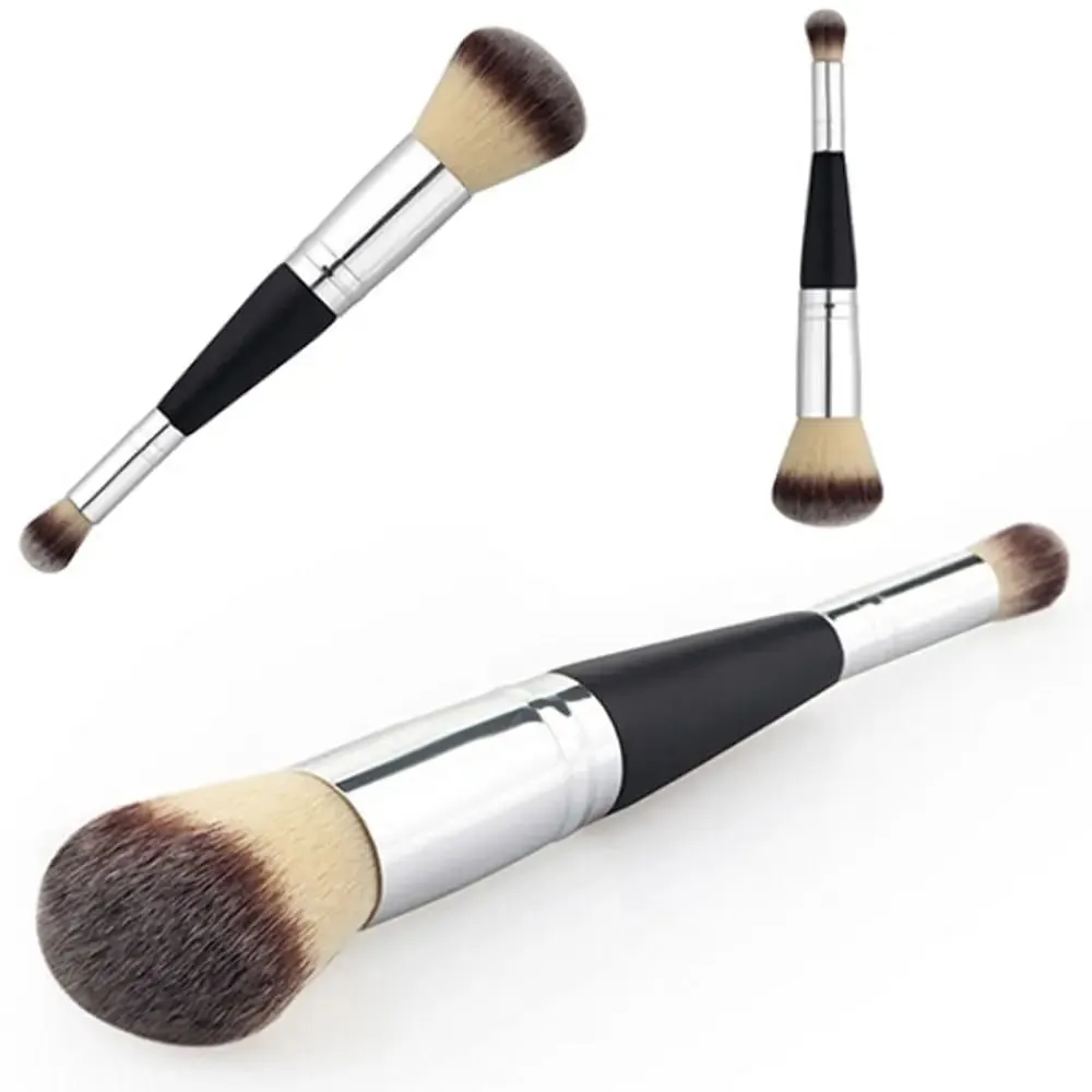 Pincéis líquidos multifuncionais, base de beleza, sombra, blush, ponta dupla, pincel de maquiagem cosmético