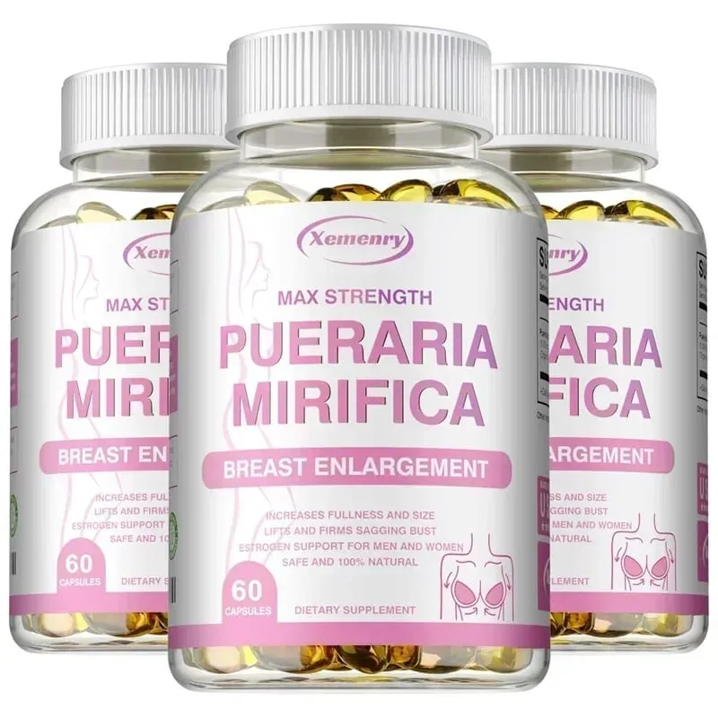 Pueraria Mirifica Supplement - Balanced Estrogen Metabolism To Support Breasts Bigger Rounder Firmer BreastsSupplement