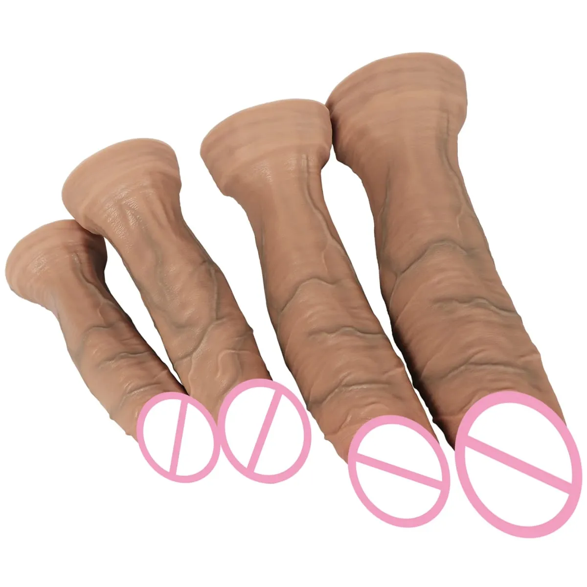 Vibrador anal realista, enorme, longo, plugue de bunda, treinamento, dilatador anal, massageador de próstata, brinquedos sexuais adultos para mulheres, homens, gays