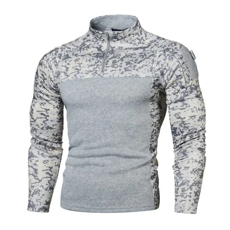 New Pullovers Outdoor Sweatshirt Men Casual Slim Uniform Camouflage Hoodie Clothes Jogging Sweatshirts Long Sleeve Tops