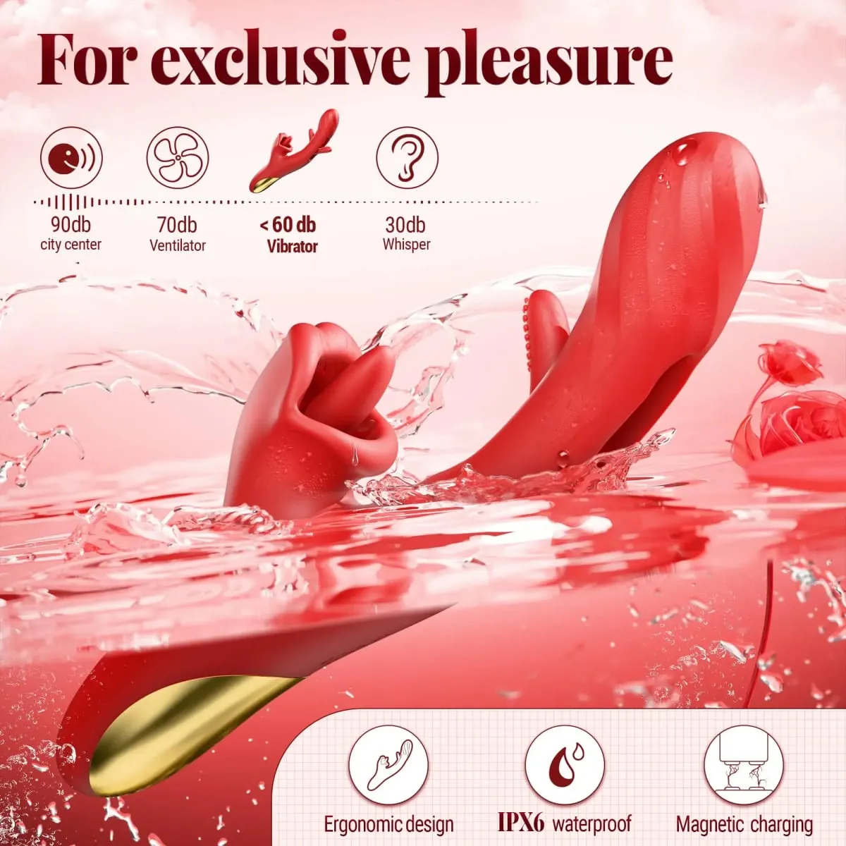 Vibrador batendo para mulheres, 2 em 1, máquina de lamber, estimulador de clitóris, ponto g, vibradores, sugador de clitóris, brinquedo sexual adulto