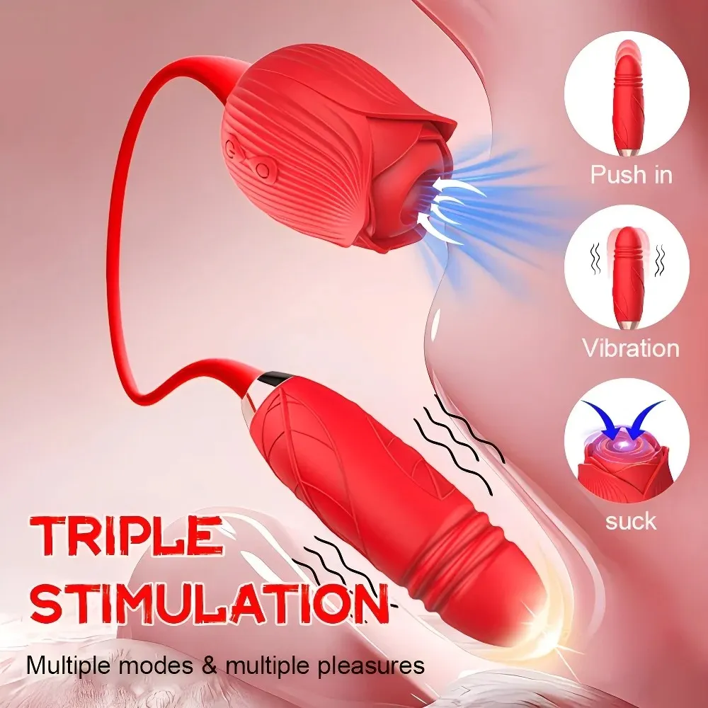 Vibrador de ponto G, estimulador de sucção de mamilo clitoriano, 10 modos, brinquedo sexual de ovo vibratório para casais femininos