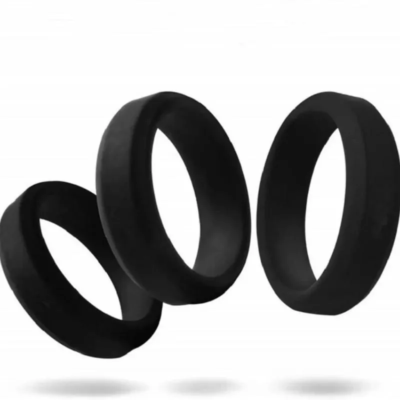 Silicone Cock Ring Penis Enhance Erection Delay Ejaculation Cockring Sex Toys For Men Foreskin Lock Semen Ring Sex Shop
