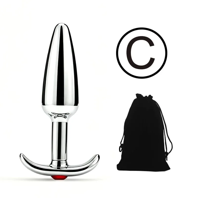 Metal anal contas butt plug conjunto wearable exterior pequeno grande anal plug g ponto vibrador inserção vagina ânus brinquedo sexual