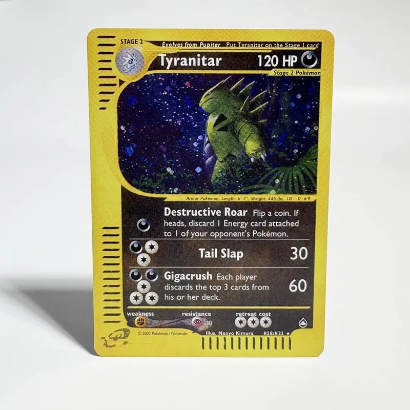 Cartas pokémon 1996, edição básica, cartão flash, charizard, gengar, blastoise, feraligatr, gengar, cartão comercial, coleção de proxy