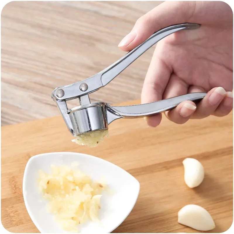 Aço inoxidável multifuncional imprensa de alho triturador cozinha cozinhar espremedor gengibre masher handheld gengibre picador ferramentas alho