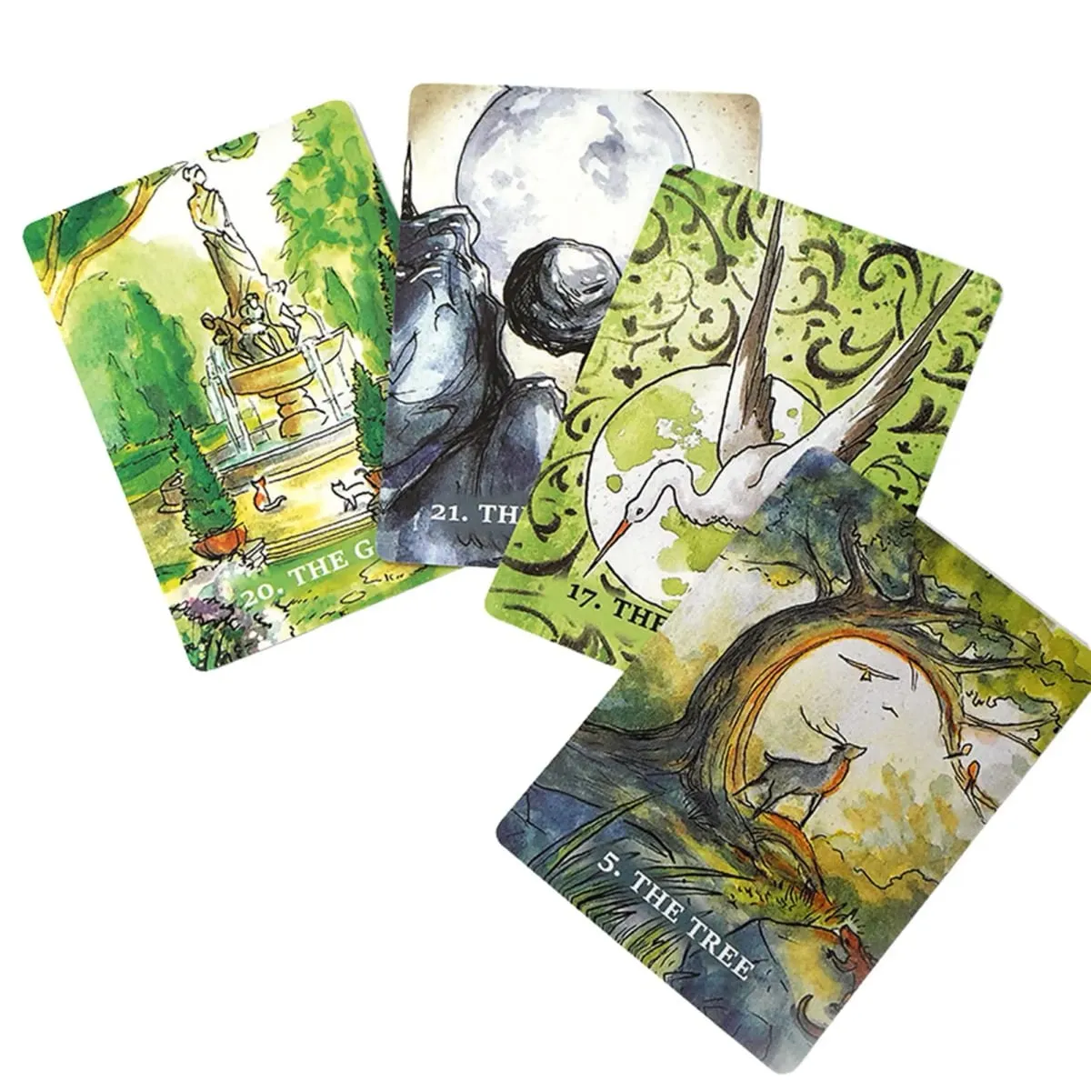 9*6cm O Papel Oracle Lenormand Deck 36 Cartões