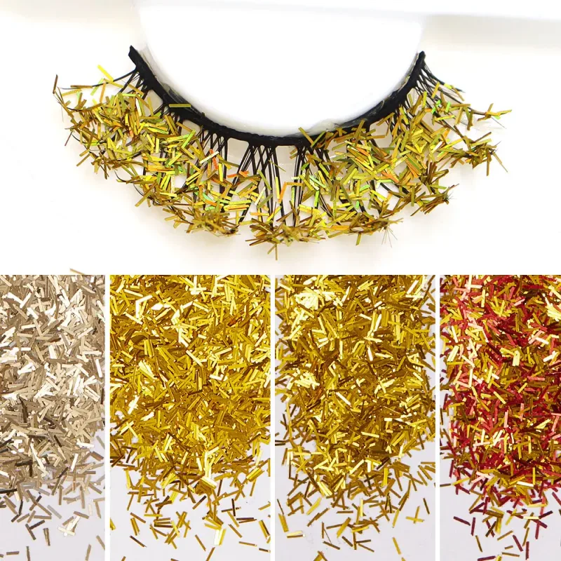 White Eyelashes Cosplay Makeup Natural Long Cross Strip False Eye Lashes
