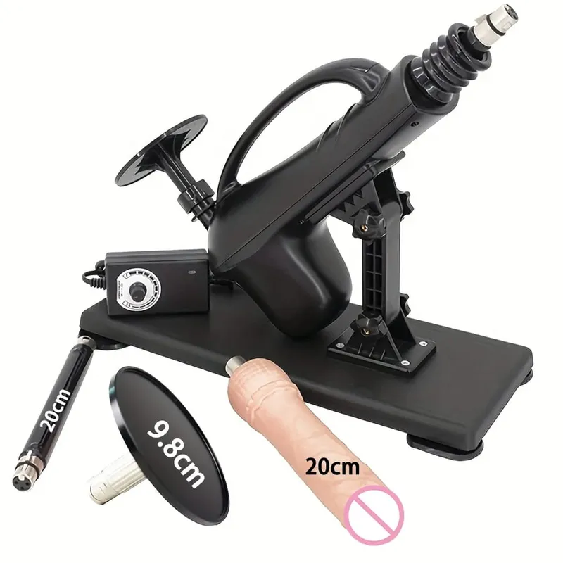 自動性愛機器 3XLR 假陽具配件女性自慰震動器按摩槍男性性玩具情侶成人用品