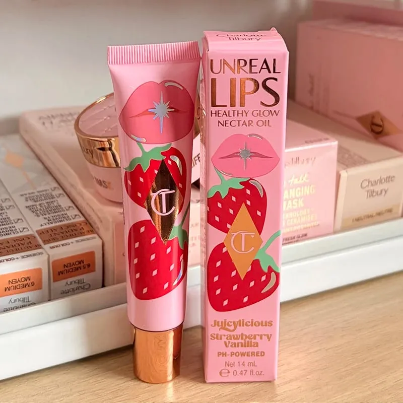 Nova charlotte tilbury hidratado brilho labial gordo bálsamo labial sólido geléia clareamento batom brilho labial maquiagem tilbury cosméticos