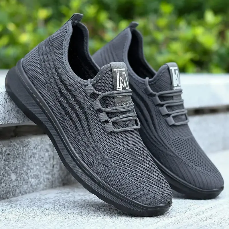 ​Men's Casual Sneakers Summer Breathable Flat Shoes Lightweight Affordable Free Shipping Shoes​