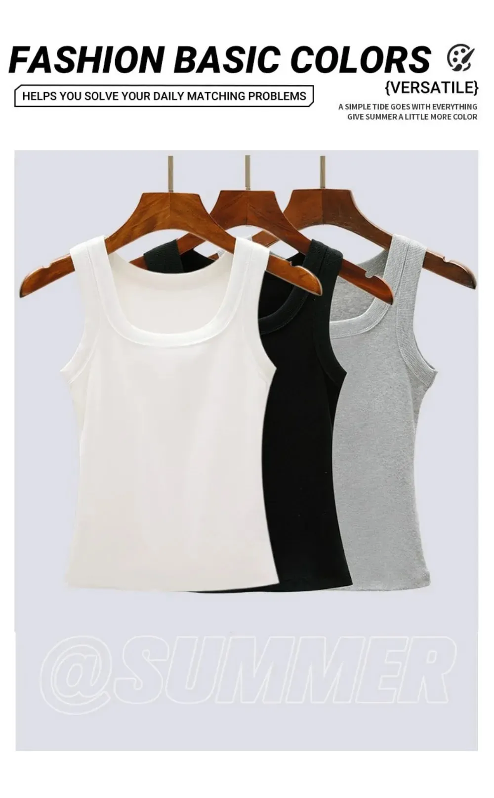 Y2k regata de algodão com nervuras, feminina, verão, slim, gola redonda, sem mangas, básica, macia, respirável, esportiva, corrida, roupa íntima diária