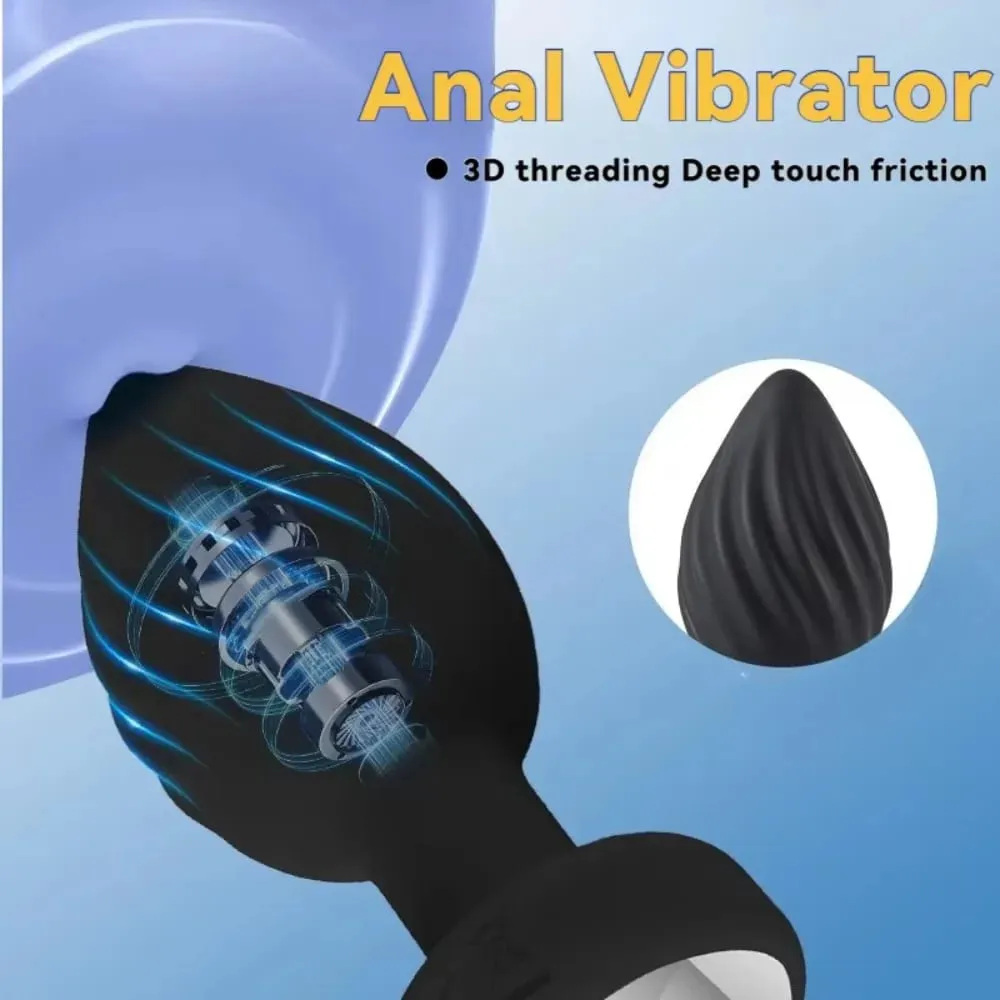 Sem fio anal vagina vibrador butt plug homens massageador de próstata estimulador feminino masturbador adulto brinquedos sexuais para mulheres homens gay