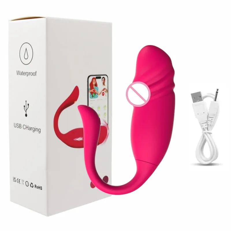 Vibradores de ponto g com controle remoto, aplicativo de longa distância, impulso vibratório, estimulador de clitóris, prazer sexual, brinquedos sexuais para mulheres