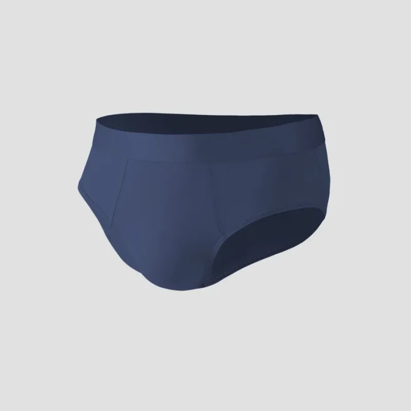 3 peças de gelo masculino - roupa íntima de seda. Estilo fino para o verão, com cuecas em U convexas. Shorts respiráveis ​​de cor sólida