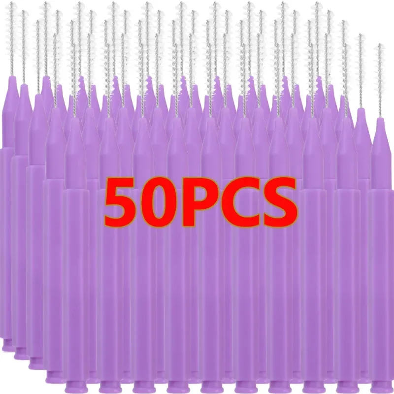 Disposable Mini Eyebrow Brush 50pcs Portable Eyelash Brow Lifting Brushes Applicators Eyelash Comb Lash Extension Beauty Brush