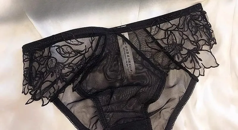 優雅法式蕾絲胸罩無鋼圈三角杯無鋼圈細肩帶小胸女舒適內衣套裝 BANERDANNI