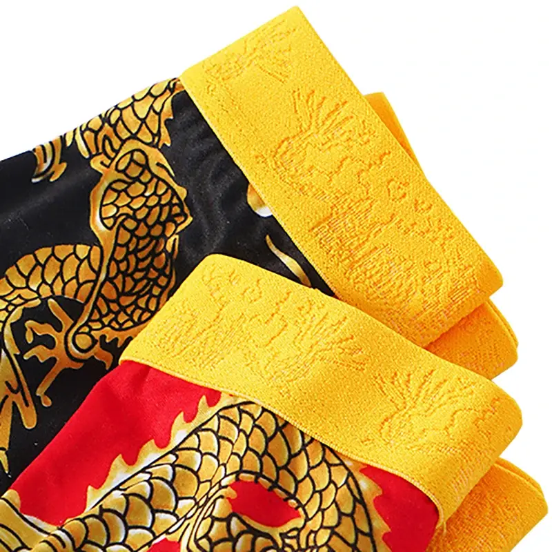 4 pçs/set roupa interior masculina padrão 3d sexy cuecas em forma de u bolsa convexa moda meninos calcinha novo estilo boxershorts masculino — image 14