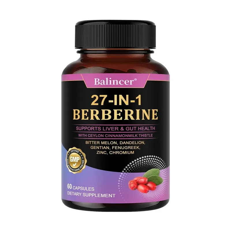 Berberine with Ceylon Cinnamon Supplement - Extra Strength for Immune System Digestive Health & Energy Production