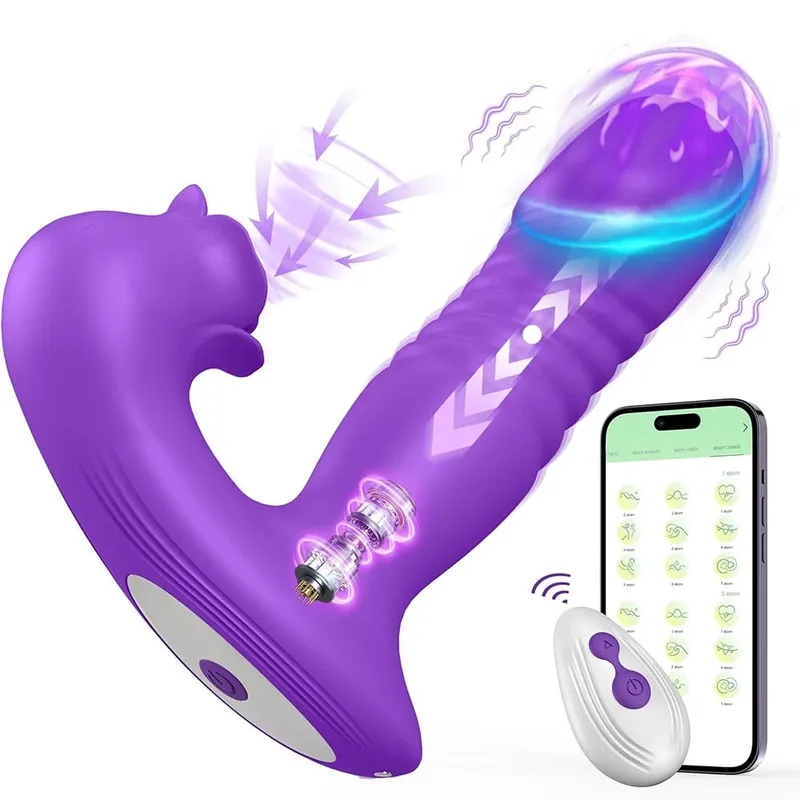 Vibrador de impulso com controle por aplicativo, sucção forte, feminino, ponto g, estimulador de clitóris, masturbador de clitóris feminino, brinquedos sexuais