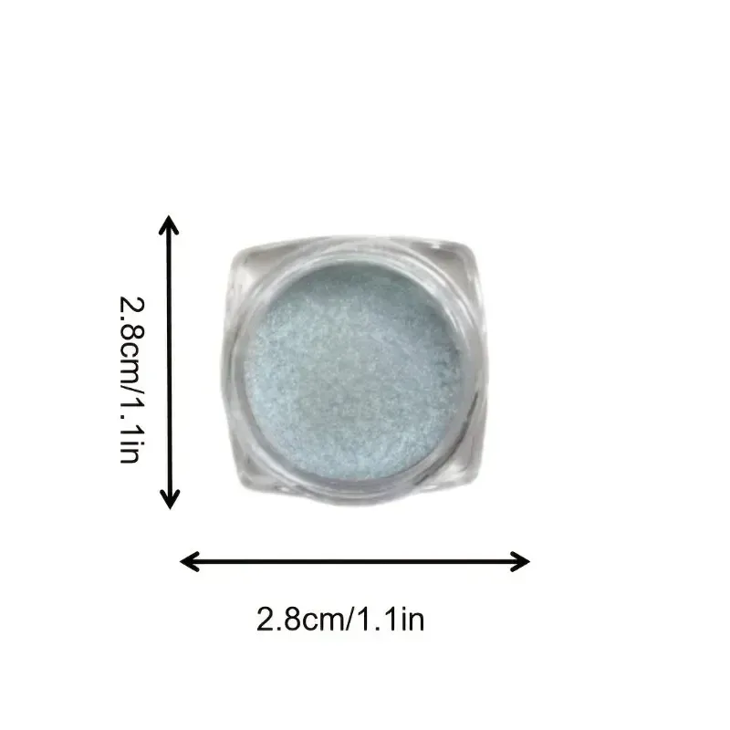 Glitter sombra em pó de longa duração cromo camaleão holográfico sombra em pó pigmento maquiagem dos olhos para mulheres cosméticos