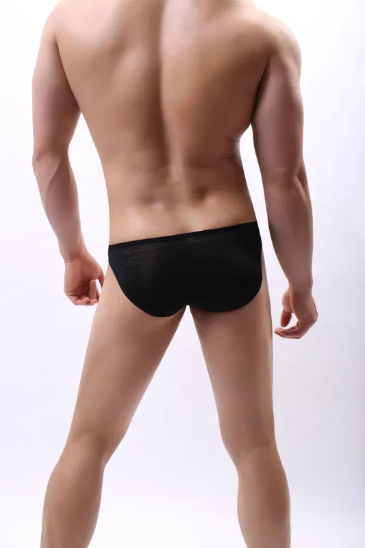 Brave Person New Men String Bikini Mens Briefs Transparent Comfortable Breathable Ropa Interior Hombre