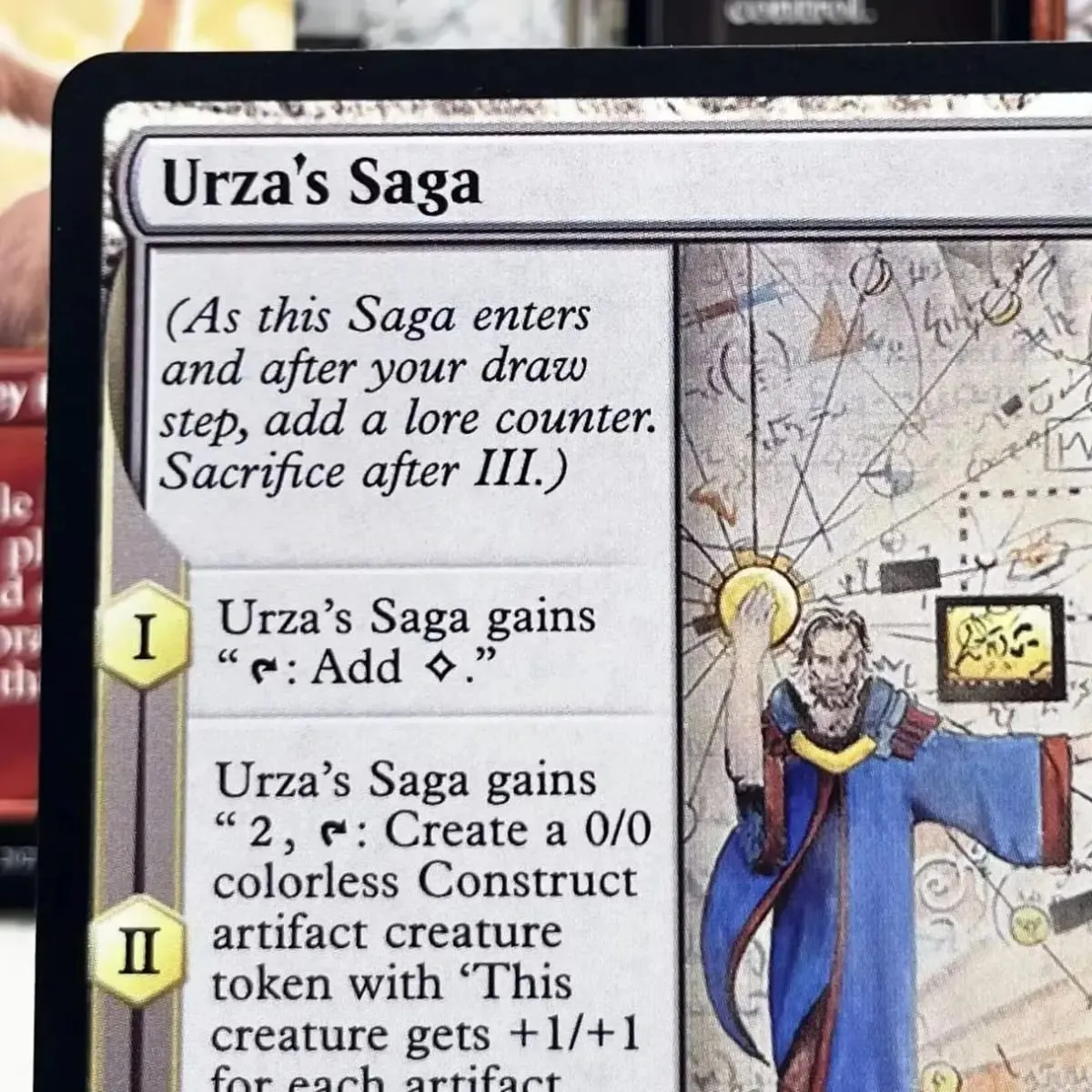 MH2 HOLO7-Ⅰ03 Cartões Tcg Alemão Núcleo Negro Ragavan Ágil Saga de Urza Buscar Terras Áridas Mesa os Cofres da Cabal
