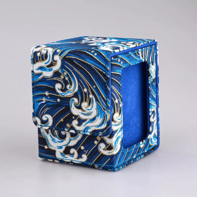 120+ Trading Card Deck Box With Display Window MTG PTCG TCG Board Games Collectible Card Cases YGO Magnetic Organiser Case Gift