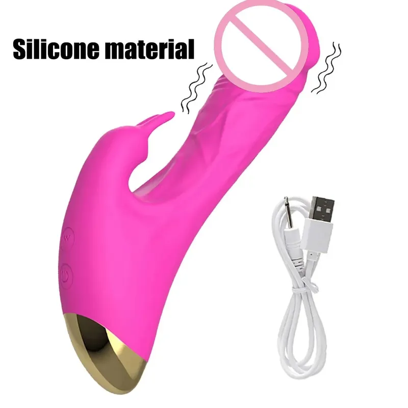 Vibrador de coelho de silicone 3 em 1, ponto G, clitóris, contas anais, estimulador, 10 modos de impulso, brinquedo sexual vibratório para mulheres — image 26