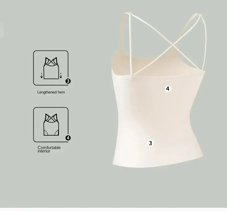 Summer Bra Black Corset Active Big Size Bralette Anti Sagging Bra Vest Topic Camisole&tanks Traf Woman Clothing Top Traf Zara