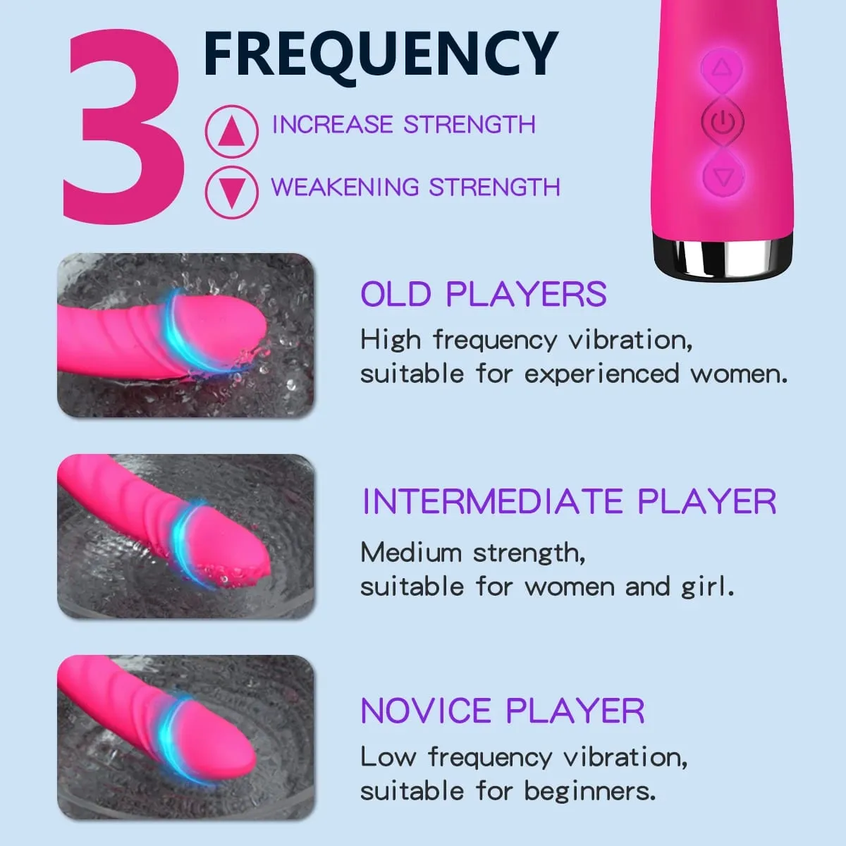 Estimulador de clitóris e ponto g, vibrador av, 30 modos, forte e poderosa vibração, brinquedos sexuais adultos para mulheres, vibradores, vagina, massageador, varinha — image 4