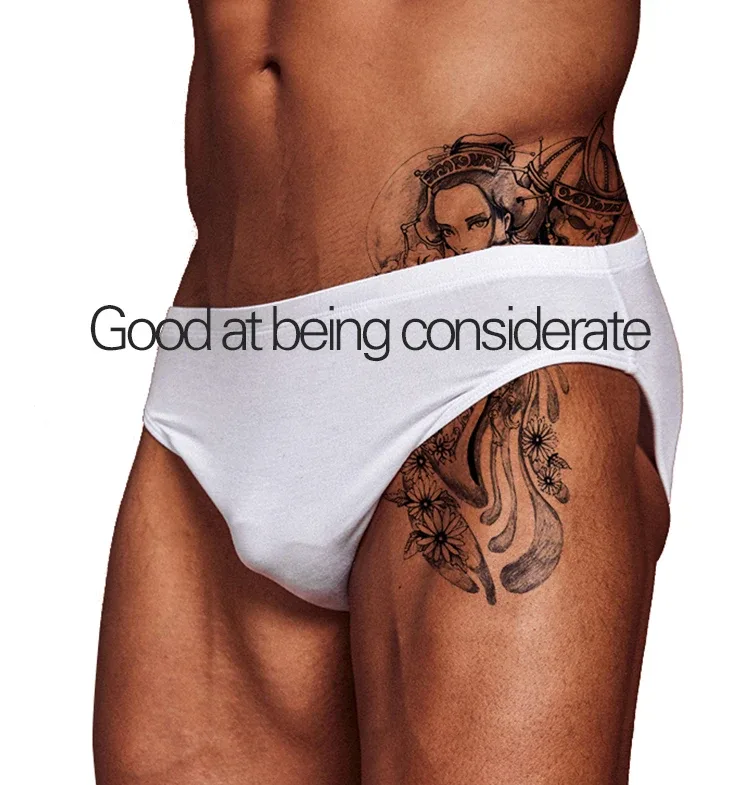 Cuecas masculinas ultrafinas e nuas, cintura baixa, alta elasticidade, respirável, bolsa convexa 3D