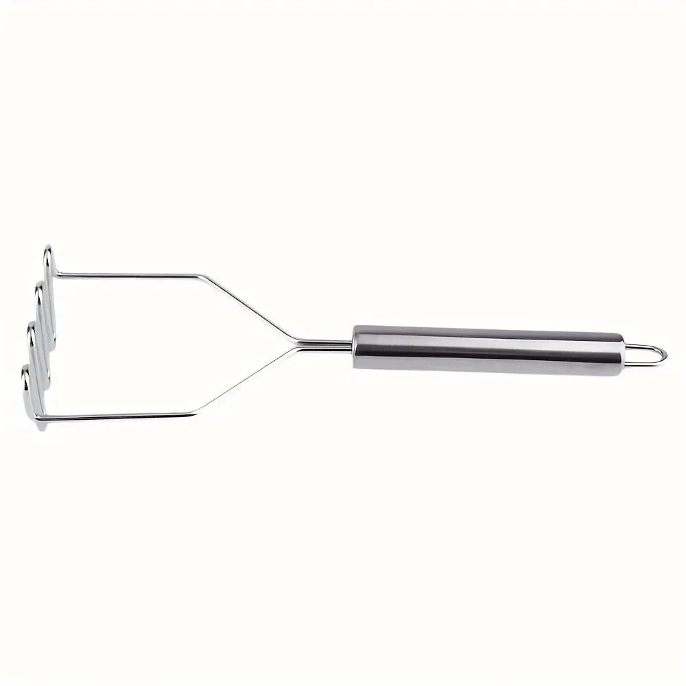 1pc onda de aço inoxidável triturador de batata-ideal para cozinha purê de vegetais e frutas-utensílios de cozinha duráveis — image 6