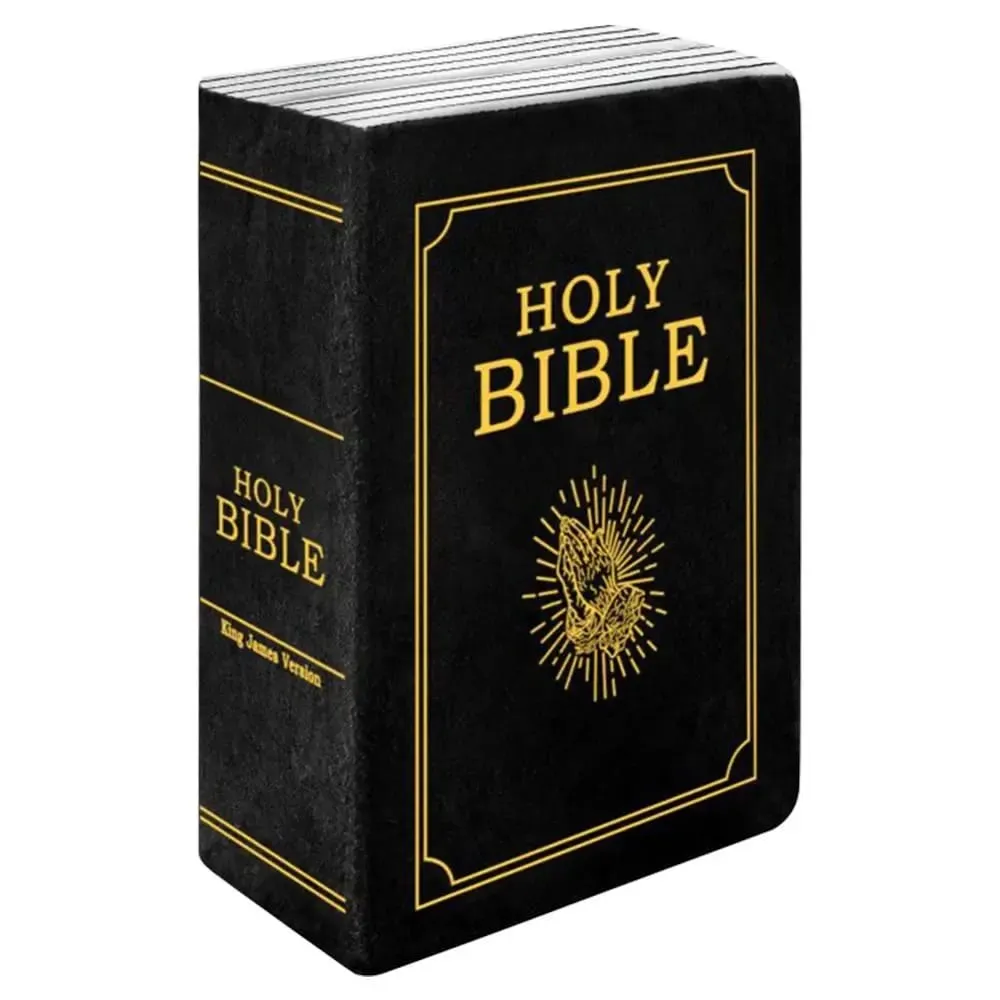 Living Room Realistic Looking Bible Pillow Sofa Cushion Home Decor Bible Throw Pillow Cutest Bible Cushion Christmas Present