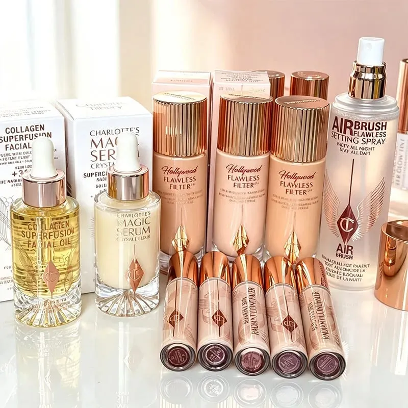 Charlotte Highlighter Foundation Continuously Texture of The Makeup Hydrating Concealer Setting Spray Essence Tilbury Cosmetic — image 1