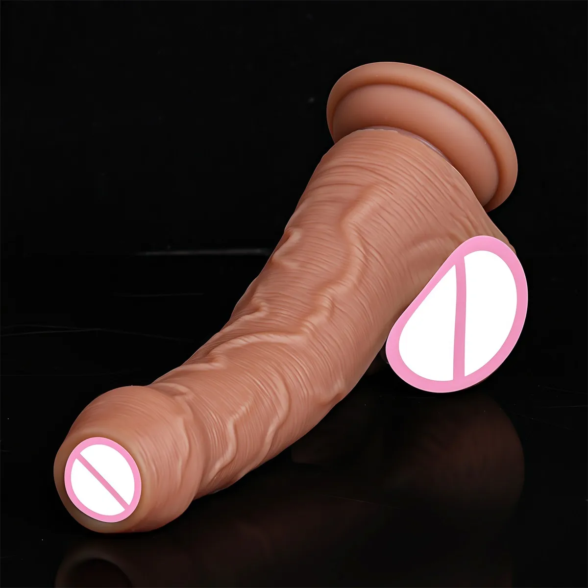 Barato pau macio realista strapon grande vibrador pele sentir pênis pequeno duplo silicone ventosa pau gay anal sexo brinquedos homens mulheres — image 6