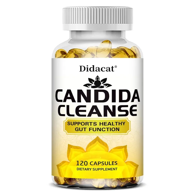 Candida Cleanse-Contains Natural Herbs and Probiotics To Support Healthy Bowel Function and Immune Health Suitable for Unisex