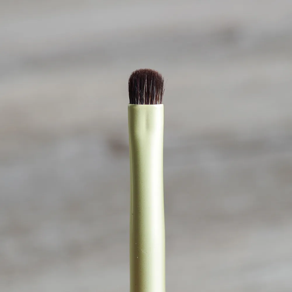 Pincel pequeno para sombra de olho, macio, lince, raposa vermelha, cabelo sd27, profissional, artesanal, pincel de maquiagem, ferramentas cosméticas, pincéis de maquiagem