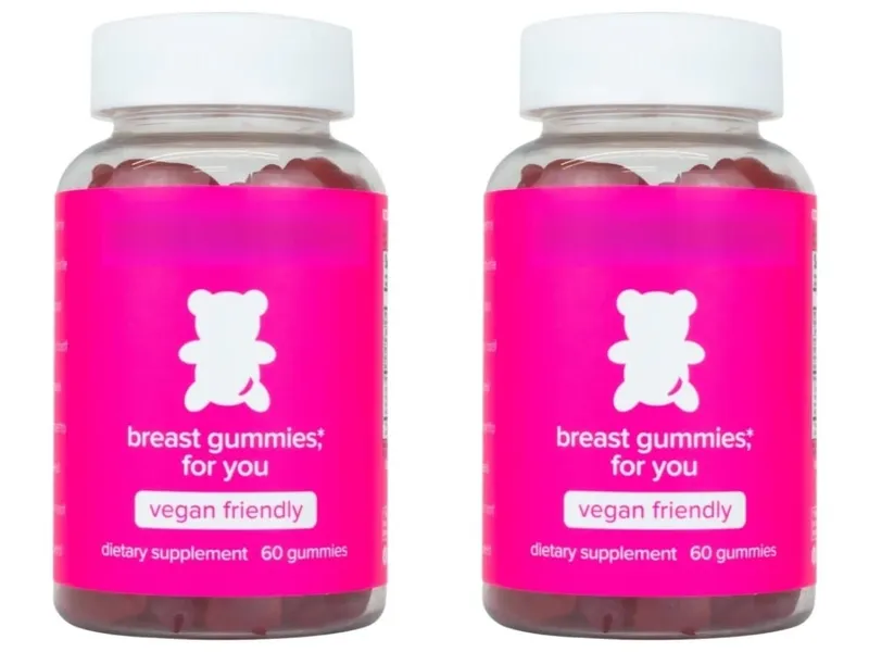 Top&Peach Support Combo Pack Gomas multivitamínicas para mulheres inclui extratos de ervas e vitaminas essenciais sem glúten 60 contagens