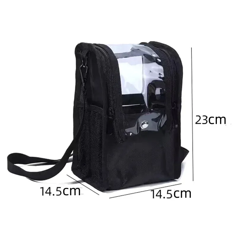 Estojo organizador para pincéis de maquiagem, suporte para pincéis de maquiagem, bolsa de armazenamento de cosméticos com alça à prova de poeira, estojo de ferramentas de maquiagem — image 2