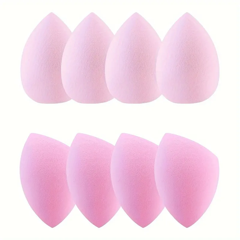 8 pçs beleza ovo maquiagem esponja liquidificadores beleza esponjas fundação aplicador maquiagem puff compõem ferramentas — image 7
