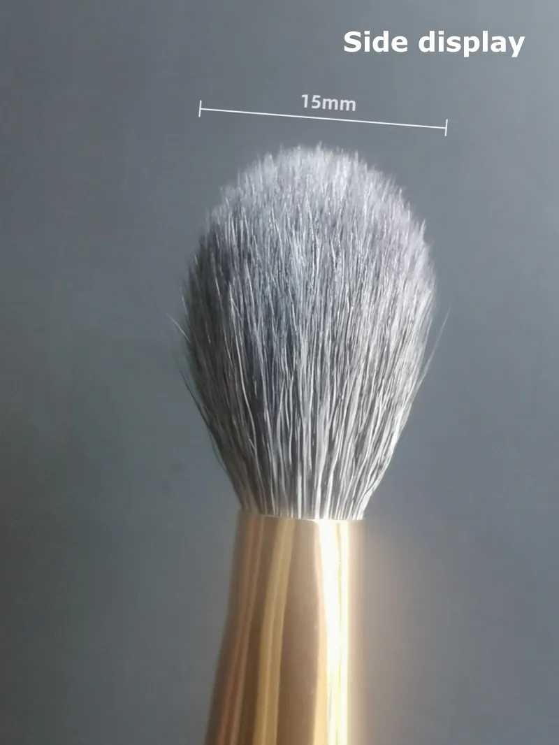 Blush pincel iluminador rosto sombra pincéis de maquiagem natural cabra blush ferramentas cosméticas essenciais
