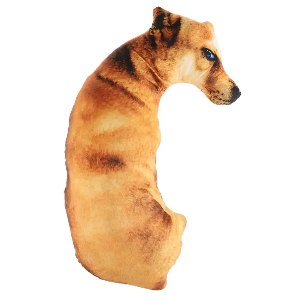 Almofada 3D de animais realistas Soft Criativo Cachorro Almofada Almofada para escritório — image 8