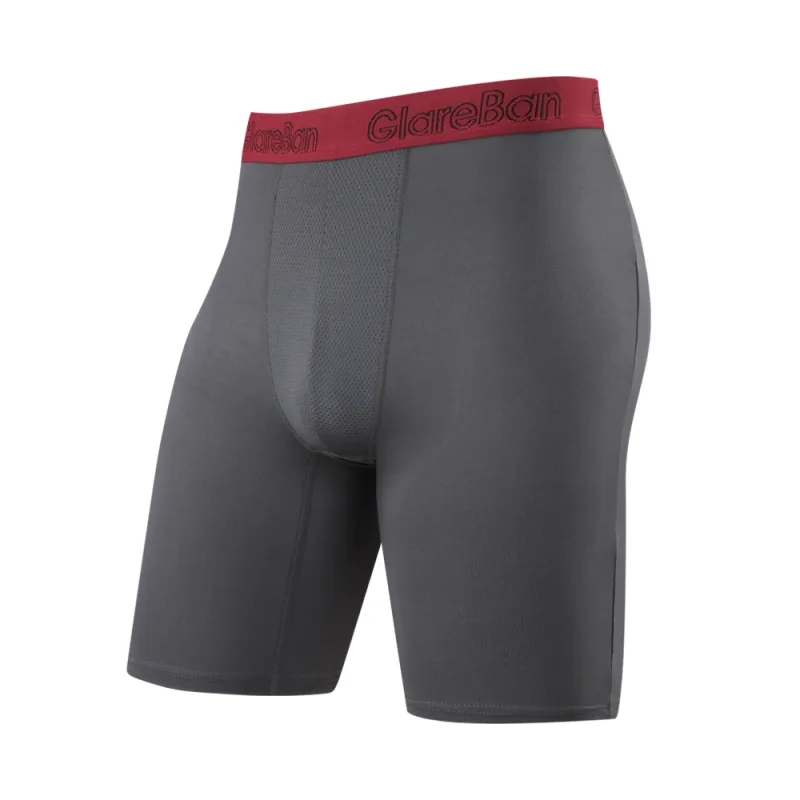 4 Pieces Mixed Colors Quick-Dry Long Leg Boxer Briefs Underpants Underwear For Home And Sports Hight Quality Male Panties Pants