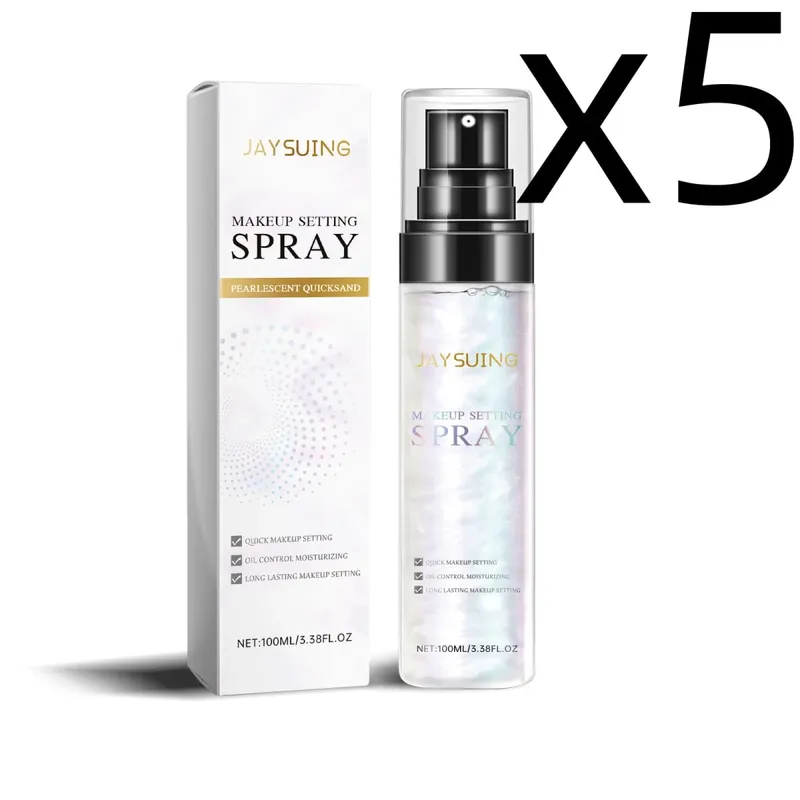 Jaysuing Makeup Setting Spray Lasting Makeup Hold Oil Control Quickly Drying Brighten Skin Tone Natural Lock Makeup Fixer Spray
