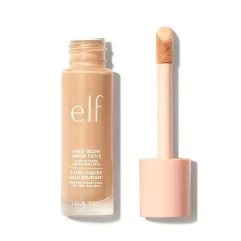 Elf quente multi-efeito verde rosa primer essência brilho hidratante gel essência configuração spray líquido fundação cosméticos