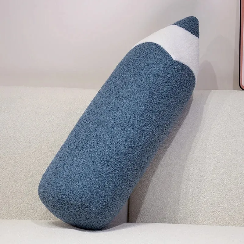 70CM Cartoon Colored Pencil Plush Pillow Soft Sofa Room Cushion Simulation Crayon Toys Nice Gifts