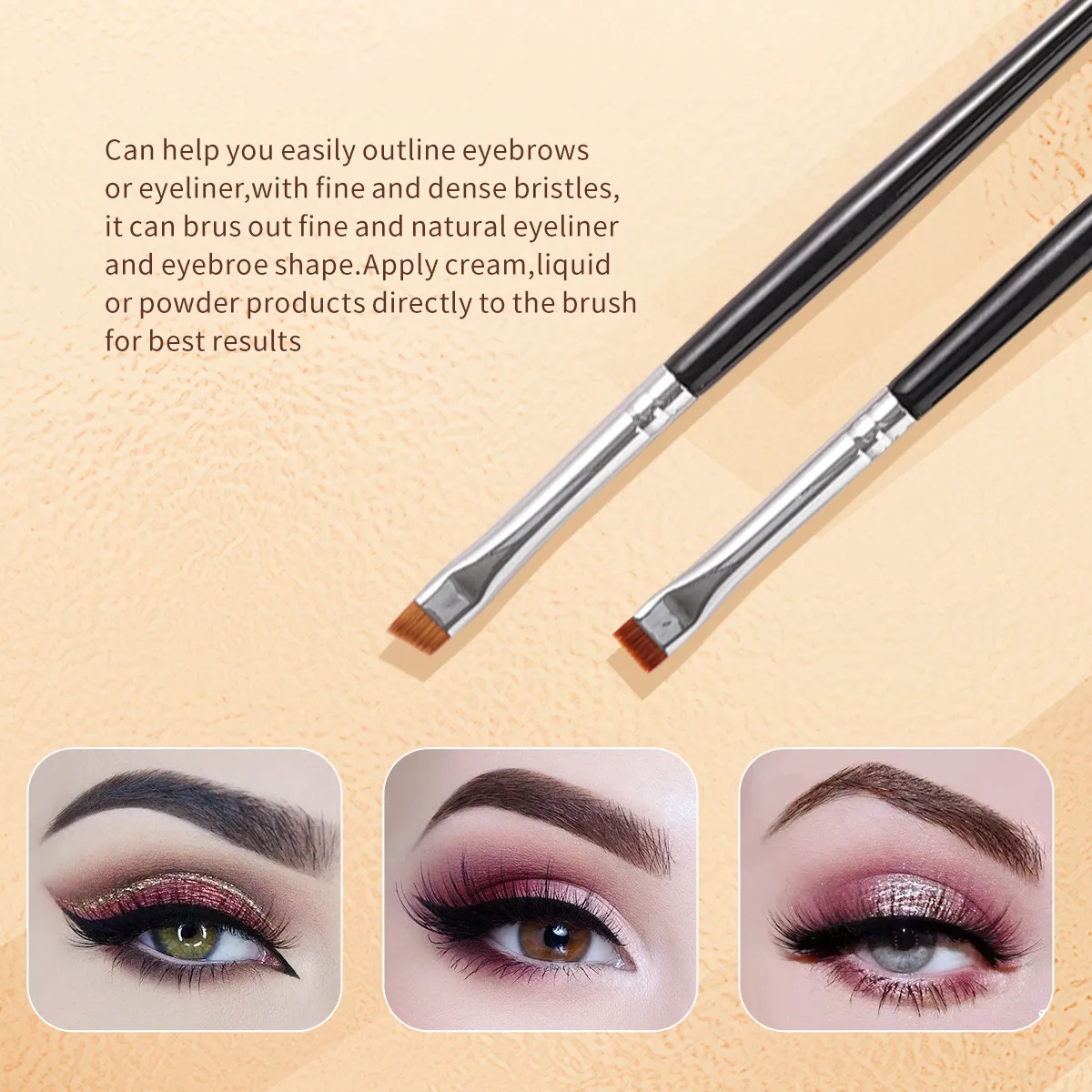 OVW Ultimate Eye Makeup Brush Set: Precision Eyeliner Detailing Blending Concealer and All-Purpose Brushes for Flawless Arti